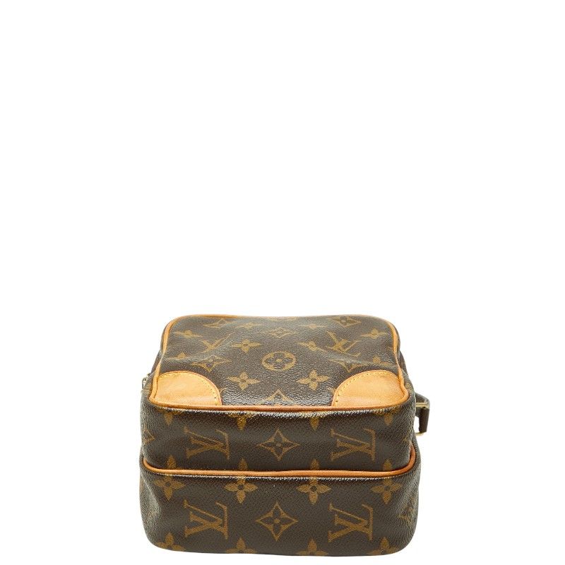 Louis Vuitton Monogram Amazon Crossbody Shoulder Bag Brown Leather — view 3
