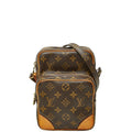 Louis Vuitton Monogram Amazon Crossbody Shoulder Bag Brown Leather