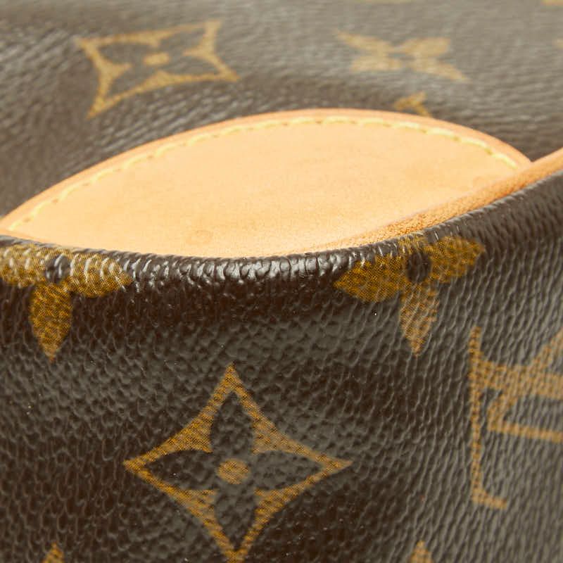 Louis Vuitton Monogram Amazon Crossbody Shoulder Bag Brown Leather — view 7