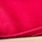 Diorissimo Promenade Envelope Crossbody Shoulder Bag Beige Pink Leather — view 6
