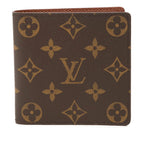 Louis Vuitton Monogram Portefeuille Marco Bifold Wallet Brown Leather