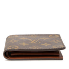 Louis Vuitton Monogram Portefeuille Marco Bifold Wallet Brown Leather — view 3