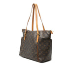 Louis Vuitton Monogram Totally Tote / Shoulder Bag Brown Leather — view 2