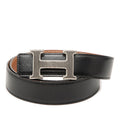 Hermes Constance 85 Black Brown Box Calf Togo 1- Belt