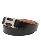 Hermes Constance 85 Black Brown Box Calf Togo 1- Belt — view 2