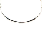 Hermes Book le Cellier Inflexible Necklace 46 Silver — view 2