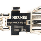 Hermes Book le Cellier Inflexible Necklace 46 Silver — view 4