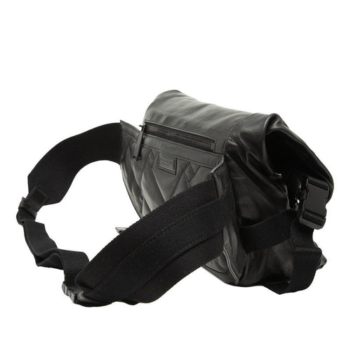 Bottega Veneta Perforated Waist Bag Black Leather — view 2