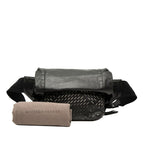 Bottega Veneta Perforated Waist Bag Black Leather — view 7