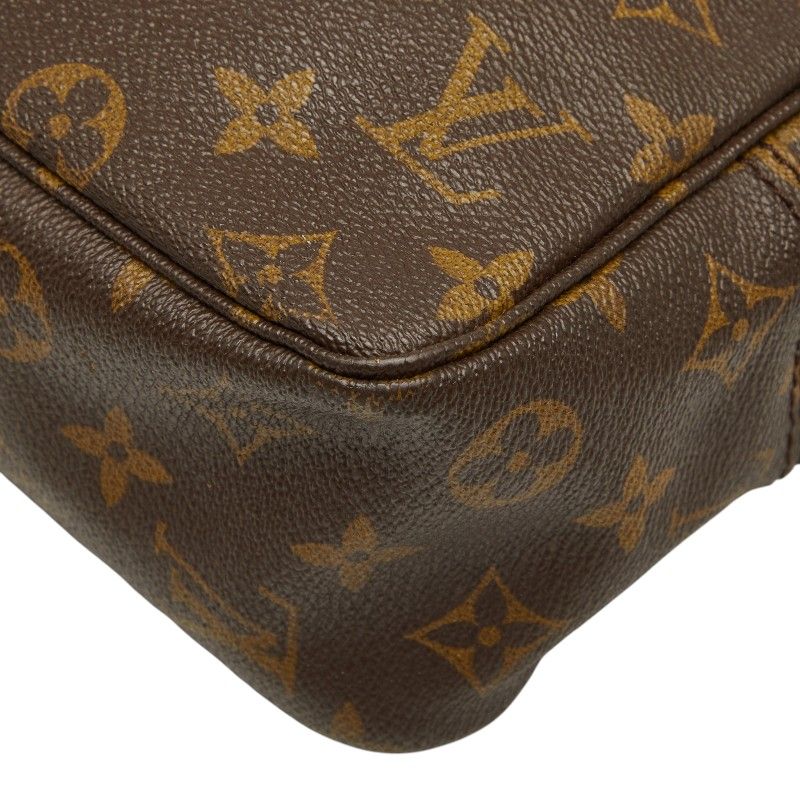 Louis Vuitton Monogram Trousse Toilette 28 Clutch Brown — view 6