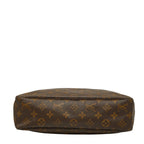 Louis Vuitton Monogram Trousse Toilette 28 Clutch Brown — view 3