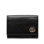Gucci GG Marmont Card Case Black Leather