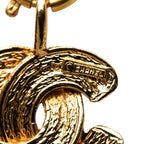 Chanel Quilted CC Logo Chain Pendant Gold Plated — view 4
