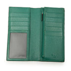 Gucci Interlocking Bicolor Wallet Black Green Leather — view 4