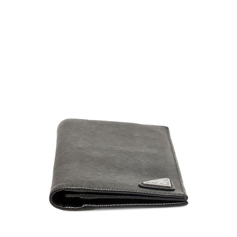 Prada Wallet Black Saffiano Leather — view 3