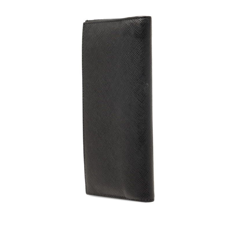 Prada Wallet Black Saffiano Leather — view 2
