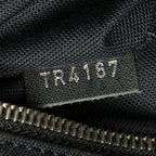 Louis Vuitton Monogram Macassar Christopher Backpack Brown Noir Black Leather — view 8