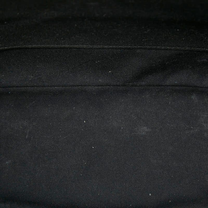 Louis Vuitton Monogram Macassar Christopher Backpack Brown Noir Black Leather — view 6