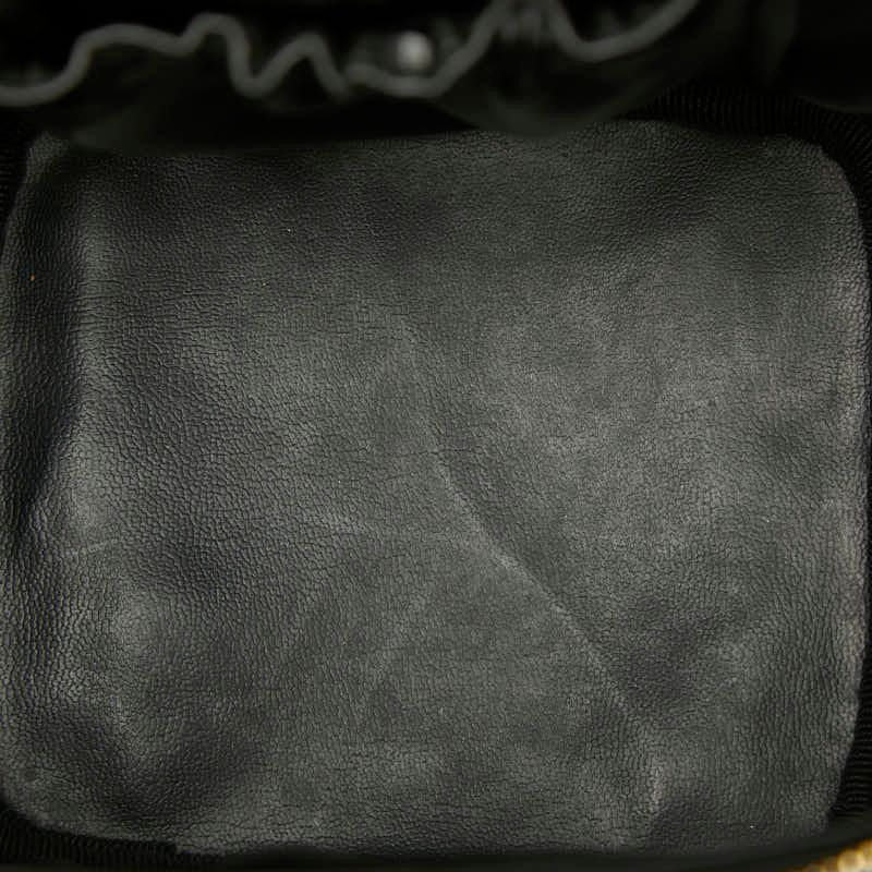 Chanel CC Logo Vanity Bag Black Caviar Leather — view 8