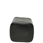 Chanel CC Logo Vanity Bag Black Caviar Leather — view 3