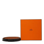 Hermes Reversible Belt Buckle 75 Black Brown Box Calf Togo — view 7