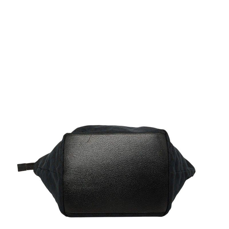 Gucci GG Canvas Sherry Line Tote Black Red Green — view 3