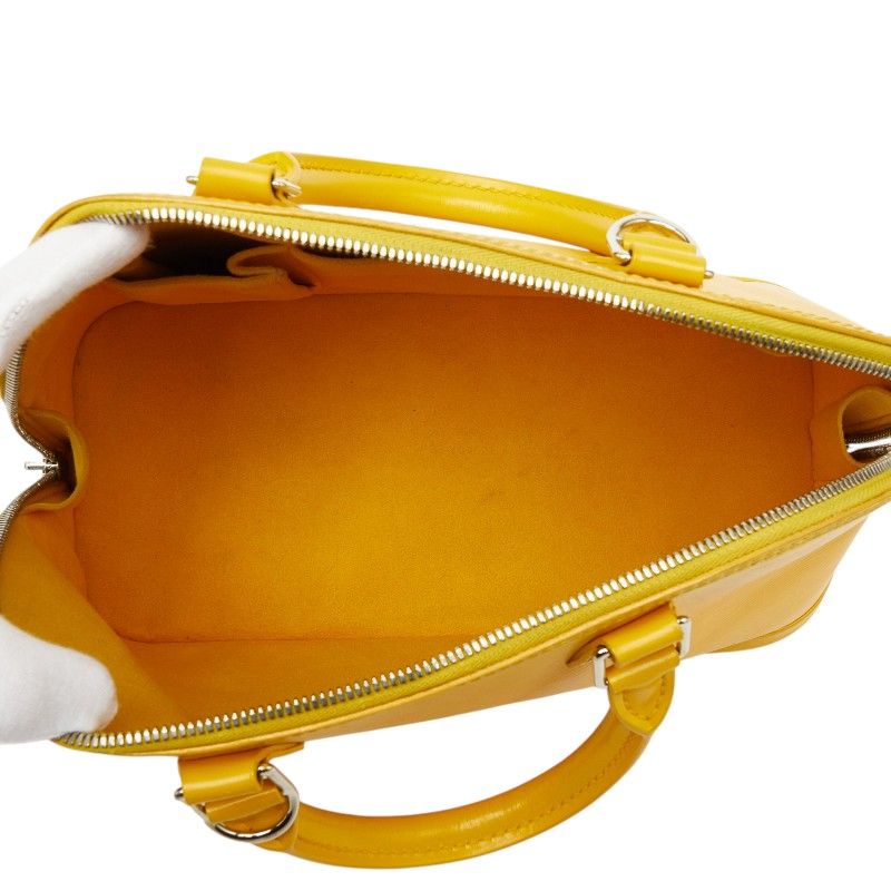 Louis Vuitton Epi Alma PM Handbag Mimosa Leather — view 9