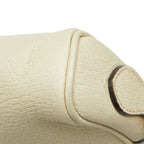 Gucci GG Marmont Sherry Line Ophidia Crossbody Shoulder Bag Ivory Leather — view 4
