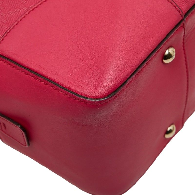 Gucci Bright Diamante 2-Way Shoulder Bag Fuchsia Pink Leather — view 7
