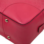 Gucci Bright Diamante 2-Way Shoulder Bag Fuchsia Pink Leather — view 4