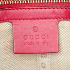 Gucci Bright Diamante 2-Way Shoulder Bag Fuchsia Pink Leather — view 9