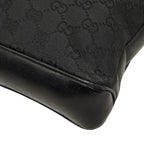 Gucci GG Canvas Crossbody Shoulder Bag Black — view 6
