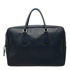 Prada Briefcase Business Navy Saffiano Leather 1