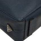Prada Briefcase Business Navy Saffiano Leather 1 — view 7