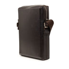Louis Vuitton Monogram Glace Bobbi Crossbody Shoulder Bag Cafe Brown Leather — view 2