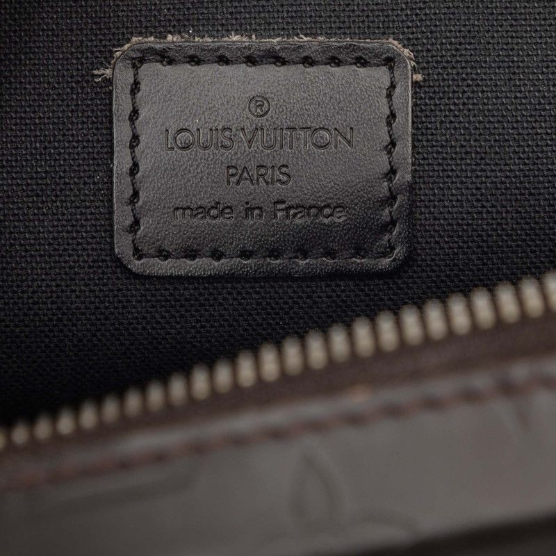 Louis Vuitton Monogram Glace Bobbi Crossbody Shoulder Bag Cafe Brown Leather — view 5
