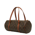 Louis Vuitton Monogram Papillon 30 Handbag Brown Leather — view 2