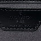 Louis Vuitton Epi Soufflot Handbag Noir Black Leather — view 9