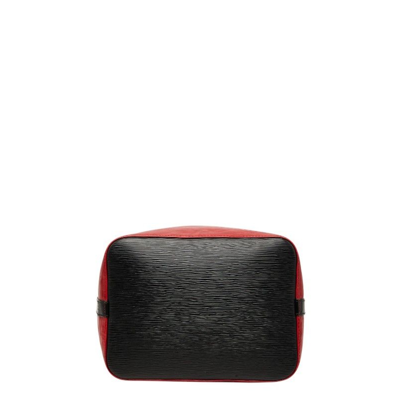 Louis Vuitton Epi Petit Noe Bicolor Shoulder Bag Red Black Leather — view 3