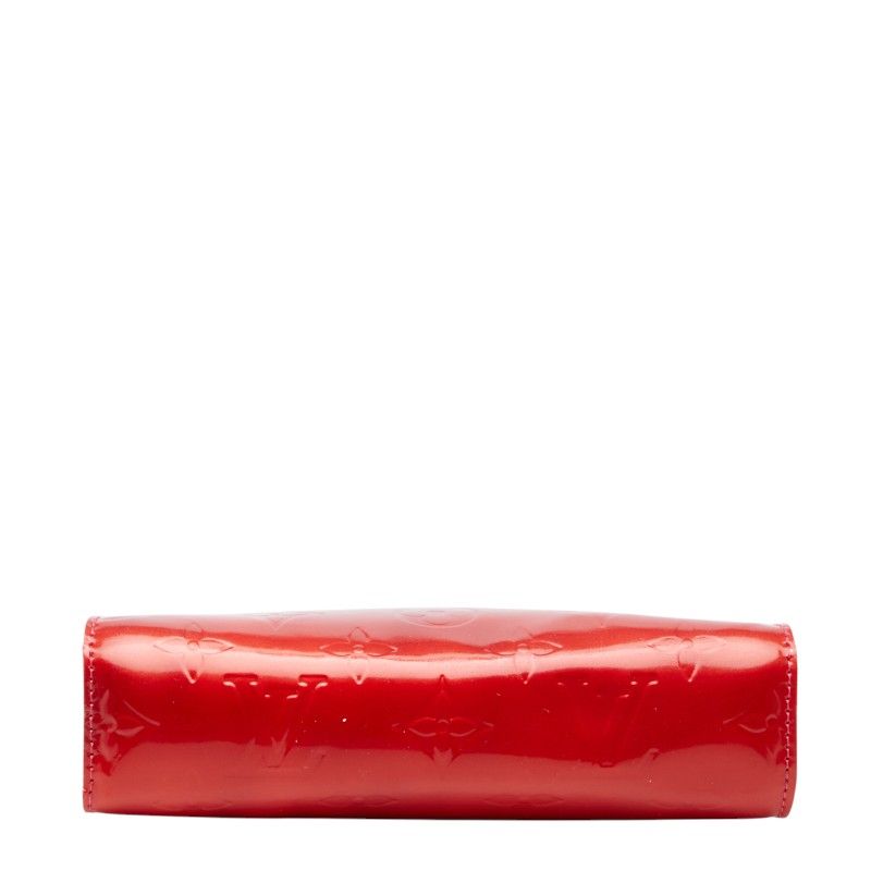 Louis Vuitton Monogram Vernis Trousse Cosmetic Pouch Rose Pop Enamel — view 3