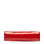 Louis Vuitton Monogram Vernis Trousse Cosmetic Pouch Rose Pop Enamel — view 3