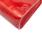 Louis Vuitton Monogram Vernis Trousse Cosmetic Pouch Rose Pop Enamel — view 6