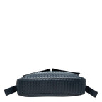 Bottega Veneta Intrecciato Crossbody Shoulder Bag Navy Leather — view 3