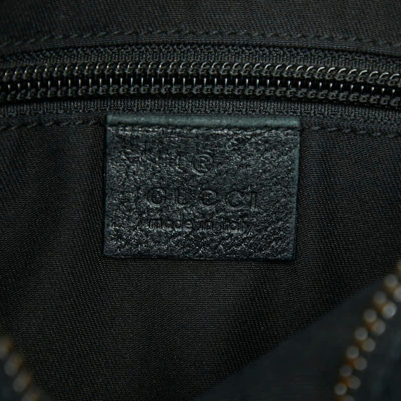 Gucci GG Canvas Crossbody Shoulder Bag Navy — view 9