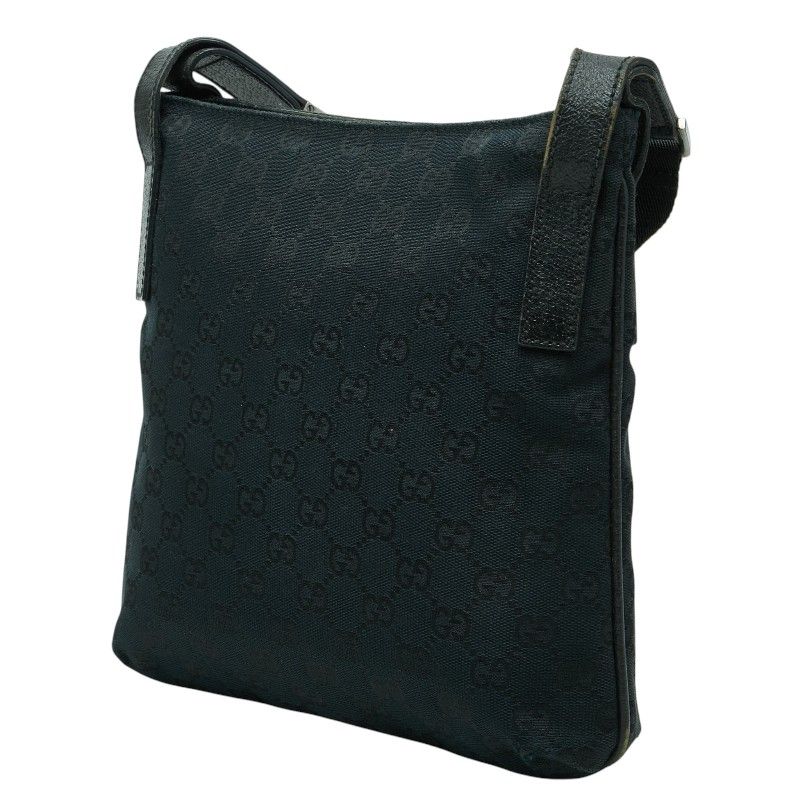 Gucci GG Canvas Crossbody Shoulder Bag Navy — view 2