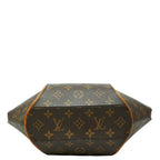 Louis Vuitton Monogram Ellipse PM Handbag Brown Leather — view 4