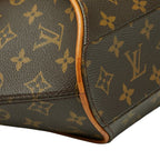 Louis Vuitton Monogram Ellipse PM Handbag Brown Leather — view 6