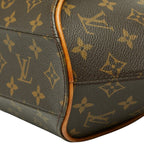 Louis Vuitton Monogram Ellipse PM Handbag Brown Leather — view 5