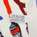 Louis Vuitton Paint Pattern Scarf Large Multicolor Silk — view 5