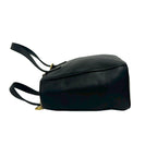 Dior Vintage Logo Leather Handbag Mini Tote Black — view 5